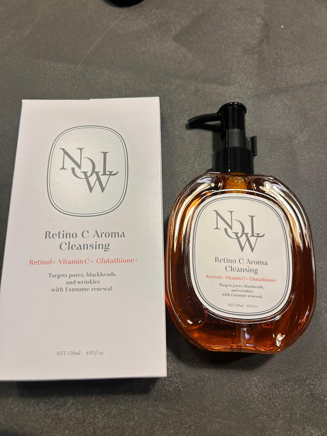 クレンジングオイルNOWL（ノウル） レチノCアロマ120ml ポンプ式 Amazon | NOWL レチノCアロマクレンジング 120ml【レチノール