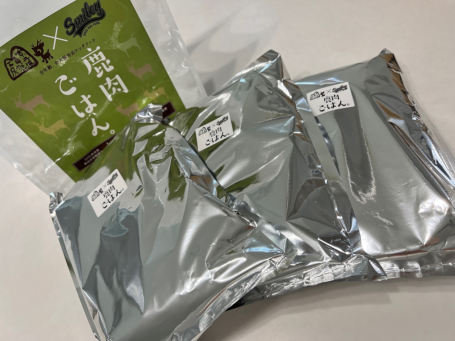 京丹波自然工房 × Smiley 鹿肉 ごはん。 1.5kg ドッグフード
