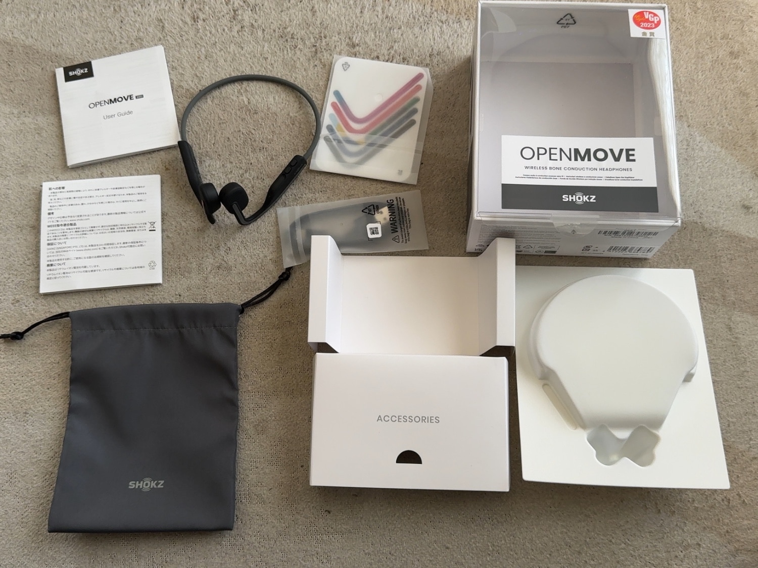 #ShokzOpenMove #骨伝導イヤホン #ワイヤレスイヤホン レビュー画像5