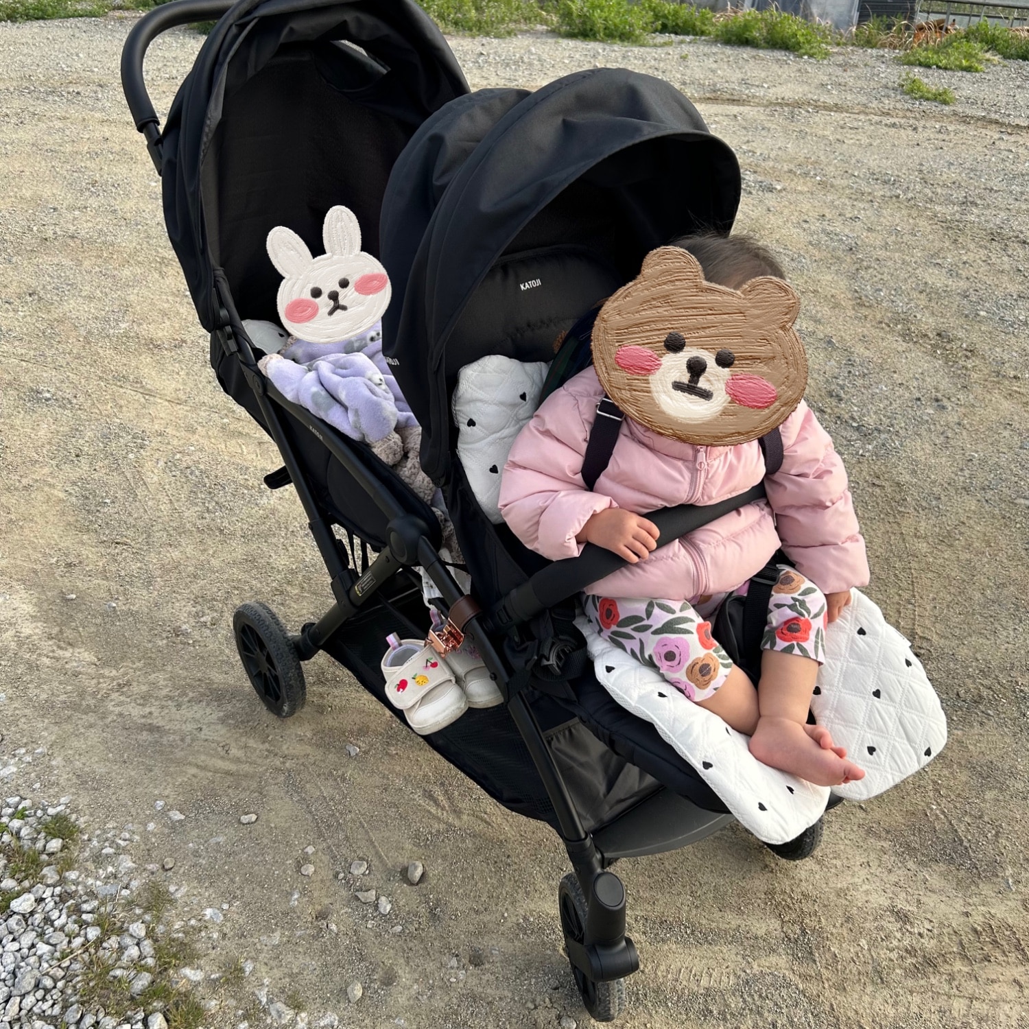 最終価格！使用に問題なし！夏休みのお出かけにKATOJI タンデム