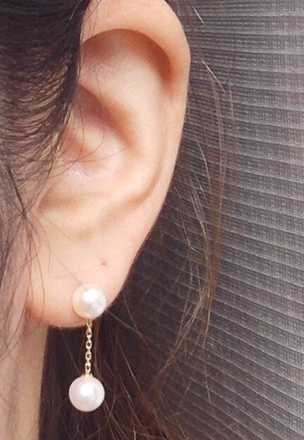 あこや真珠 パールピアス 5500円 レビュー画像11