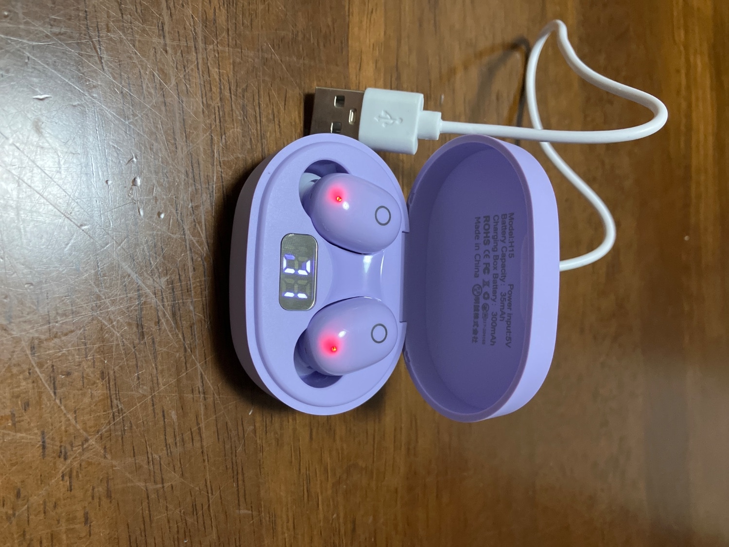 ワイヤレスヘッドセット Bluetooth5.4 ワイヤレスイヤホン Hi-Fi高音質 バッテリー残電量表示 LED付き ワイヤレスイヤホン Bluetooth5.4 楽天レビュー レビュー画像22