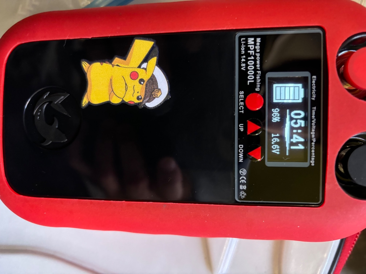 電動リール バッテリー リチウム 時計付き VOLFISH 9600mAh Amazon.co.jp: VOLFISH (ボルフィッシュ) ダイワ シマノ 電動