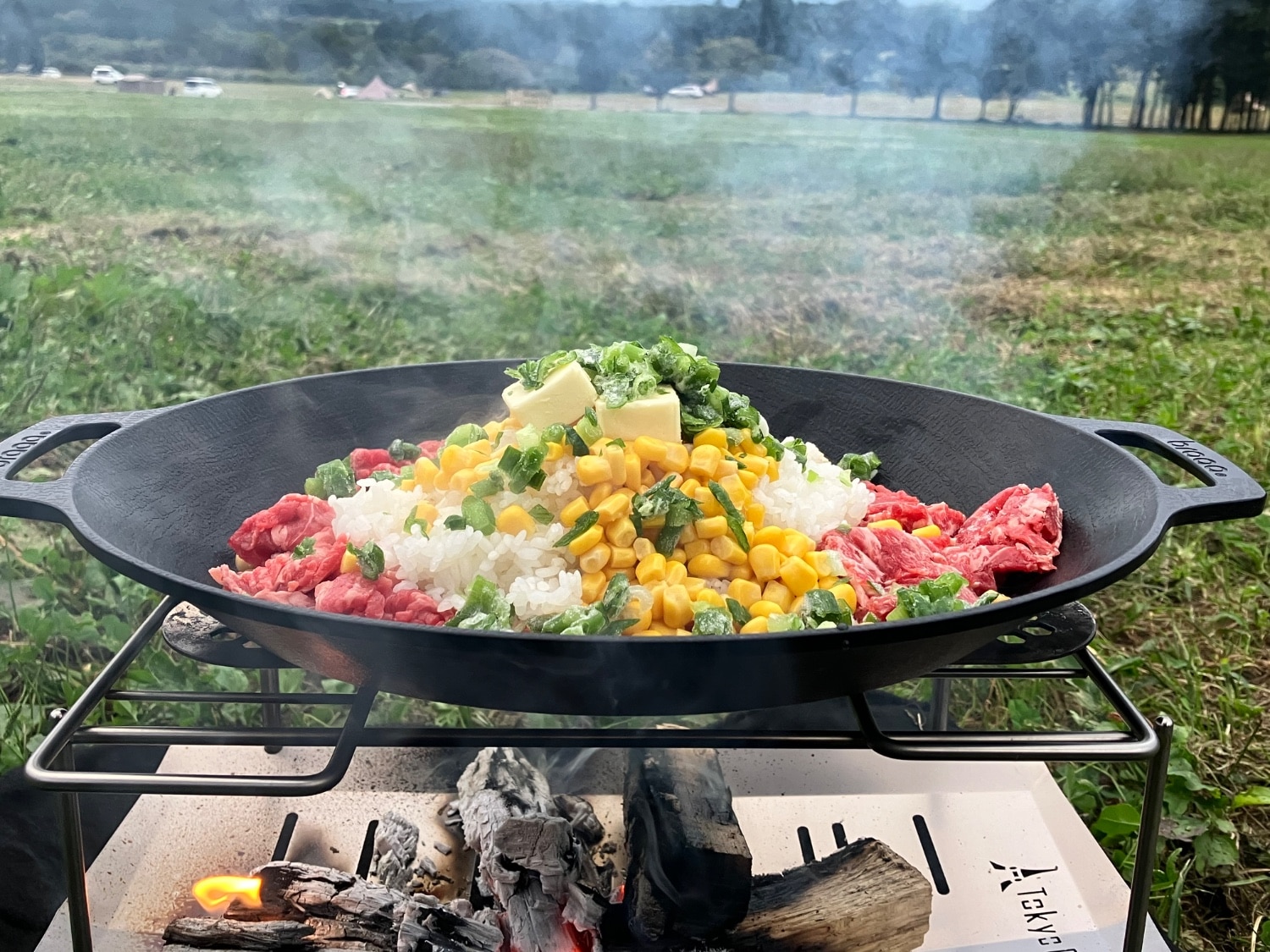 新品未開封】JHQ × braaa マルチグリドル ポット キャンプ飯 メーカー