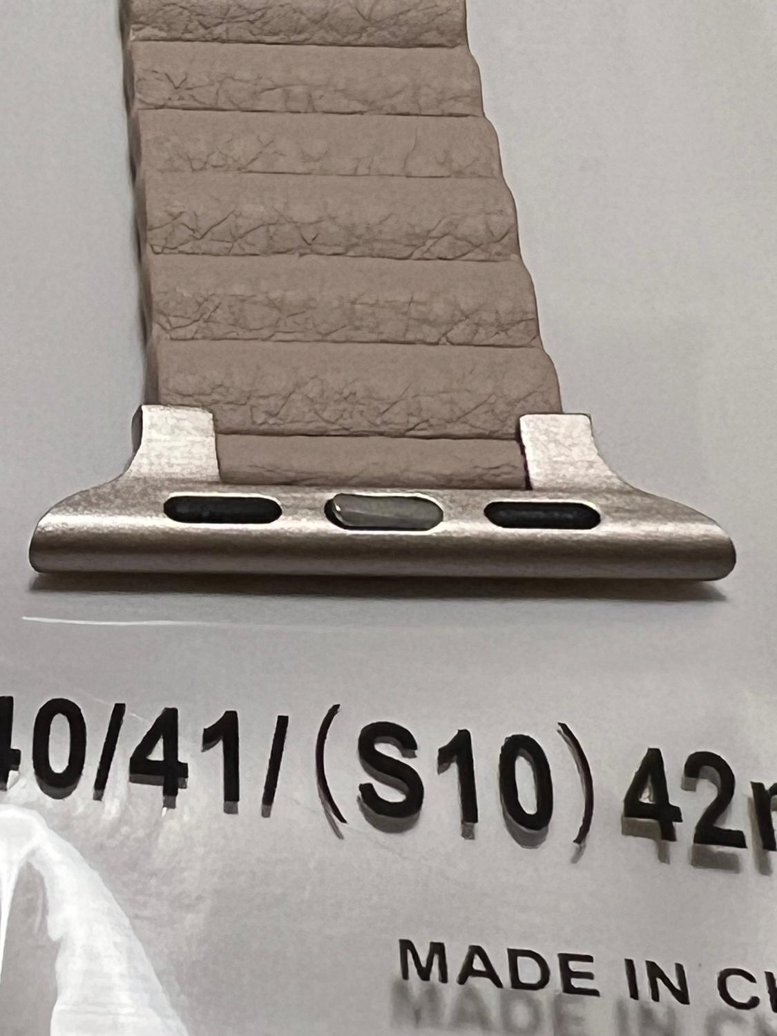 アップルウォッチ バンド 替え ベルト レディース かわいい マグネット レザー PU くすみカラー apple wat アップルウォッチバンド くすみカラー マグネットバンド レビュー画像5