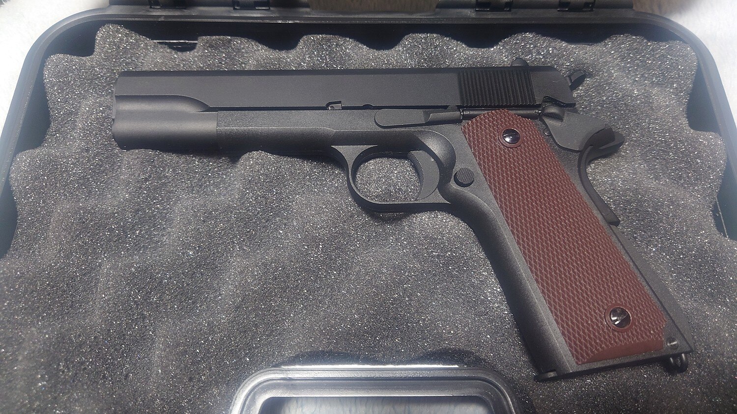 楽天市場】SRC 1911 ガスブローバックピストル ハードケース付