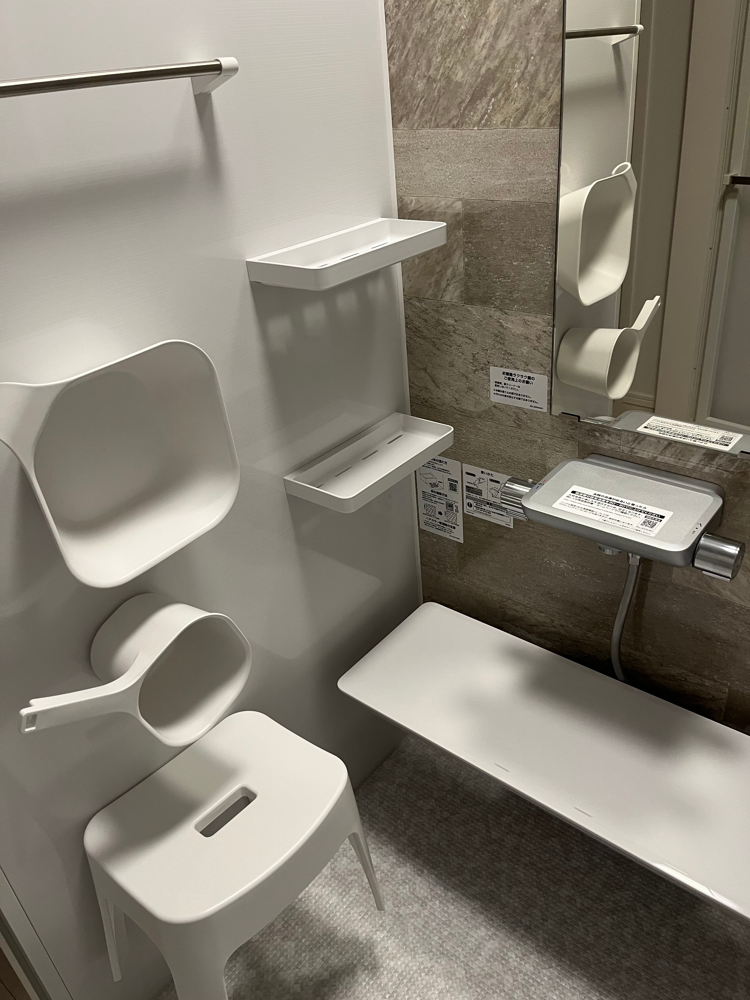 お買物マラソン 山崎実業 tower マグネット風呂イス レビュー画像12