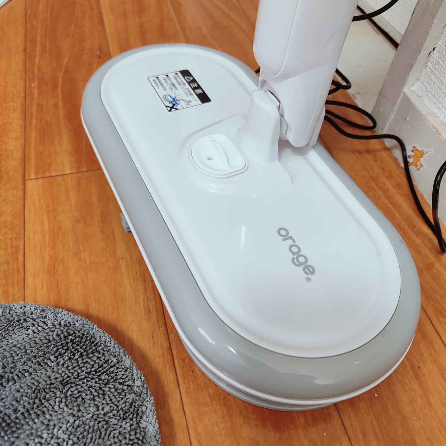 楽天市場】【クーポンで400円オフ】回転モップクリーナー 電動