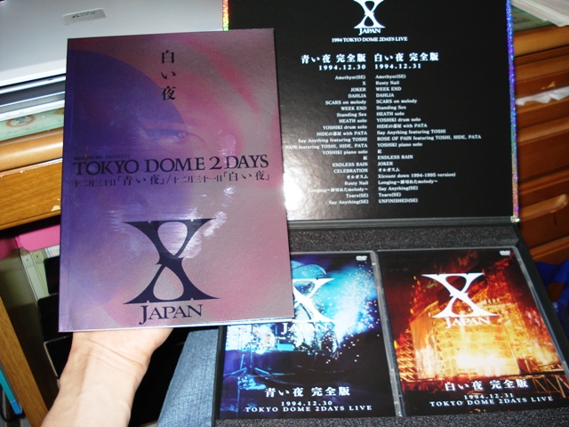 X JAPAN DVD4本セット X JAPAN/青い夜 白い夜 完全版 DVD-BOX〈初回限定生産・5枚組〉