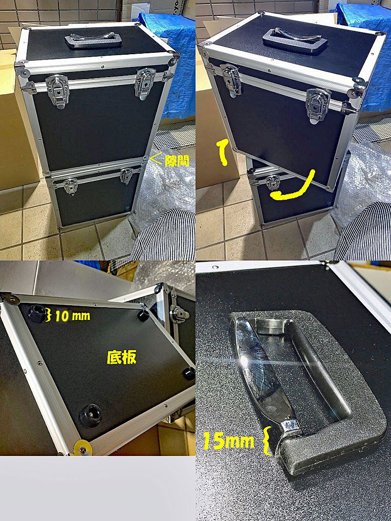 楽天市場】CNB LPC-310 BLK LPレコードハードケース(chuya