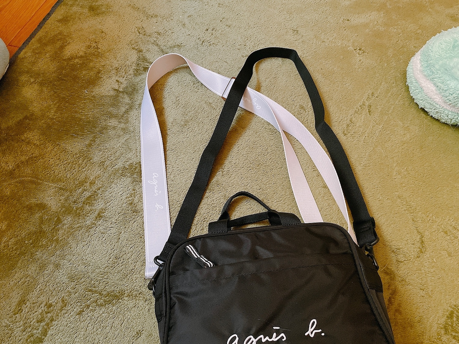 楽天市場】キッズ ロゴ 2way通園バッグ agnes b. ENFANT アニエスベー