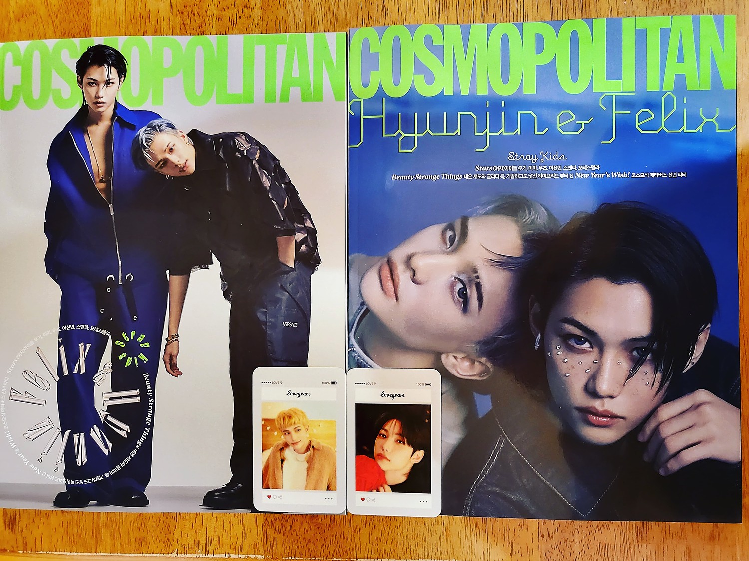 COSMOPOLITAN 1月号 ヒョンジンフィリックス - アート