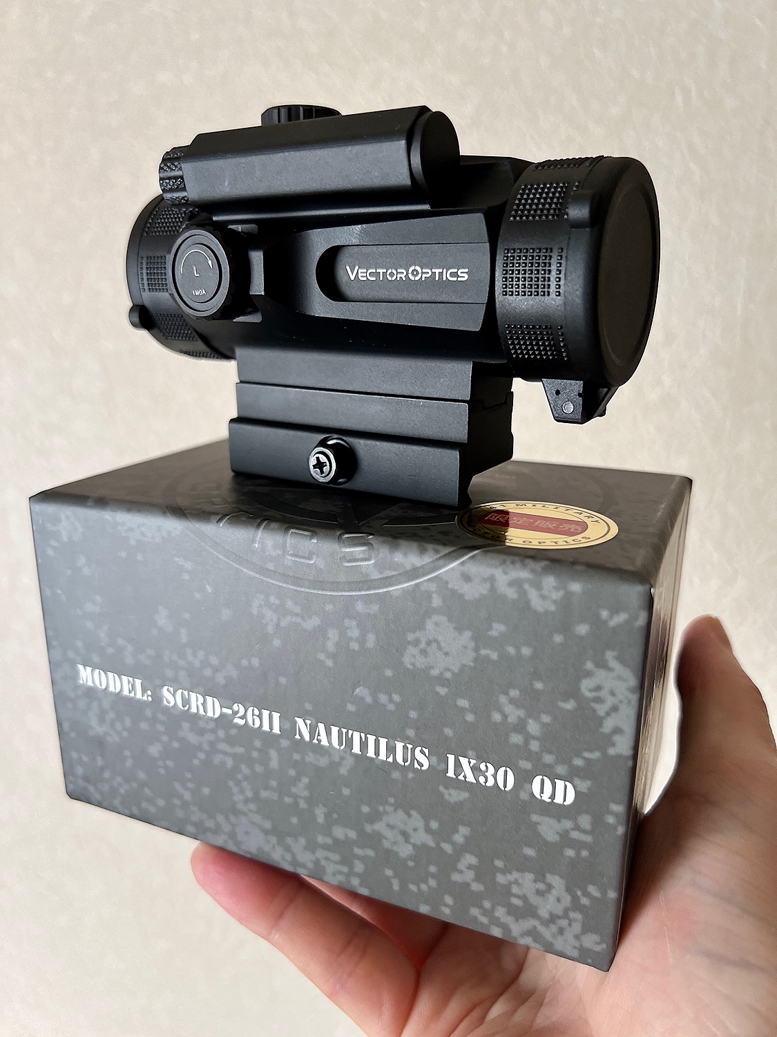 楽天市場】Vector Optics SCRD-26II Nautilus 1x30 QD Red