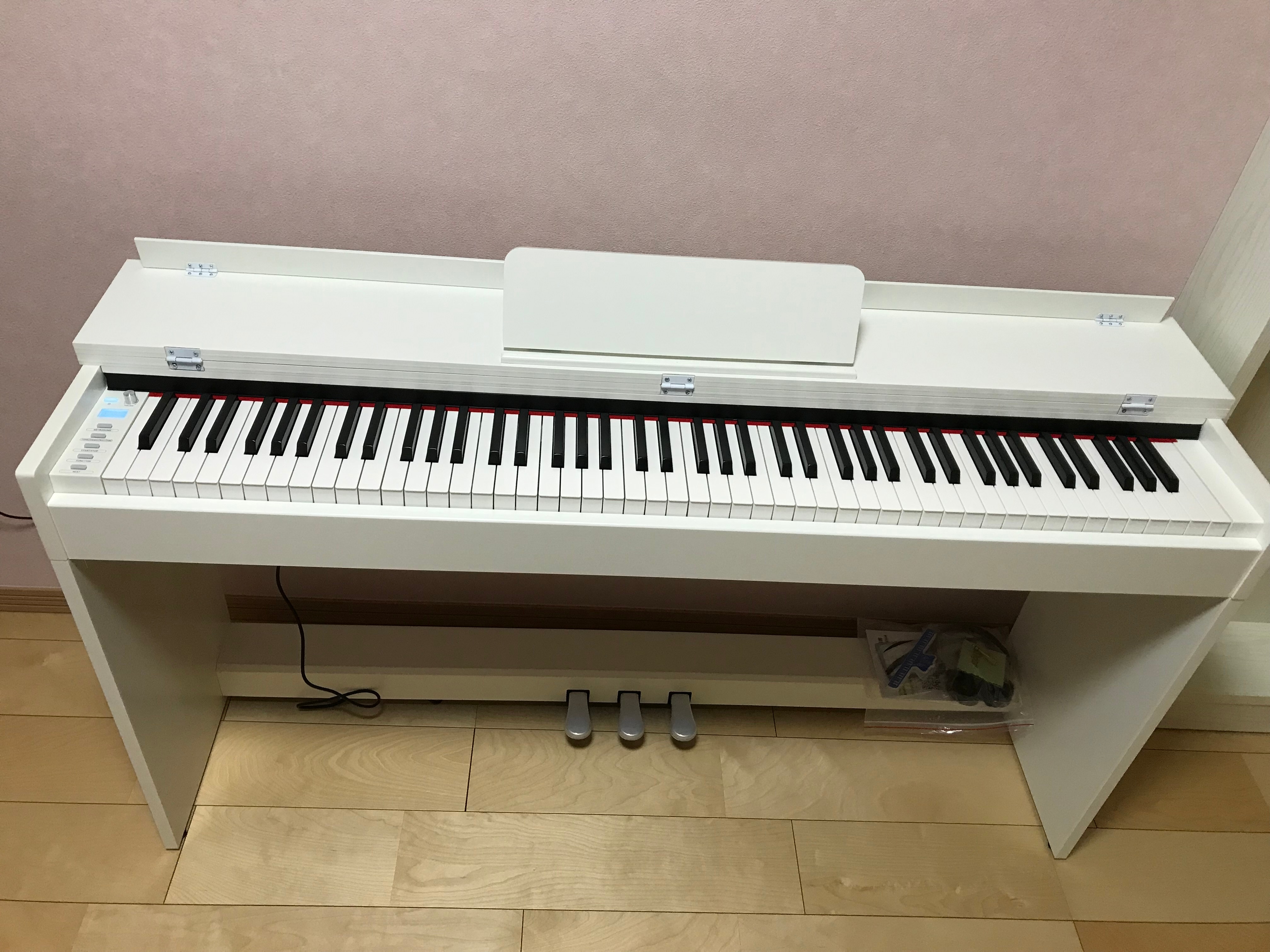 #TOMOI電子ピアノ #電子ピアノ88鍵盤 #ハンマーアクション鍵盤 レビュー画像19