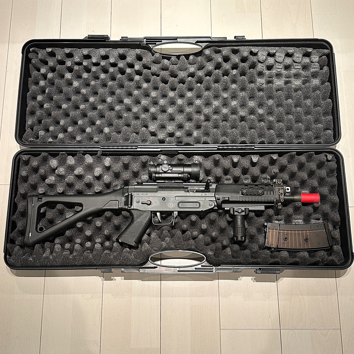 MILITARY-BASE(ミリタリーベース) ライフル ハードケース 35L MILITARY-BASE ハイプロテクション ワイドライフル ハードケース