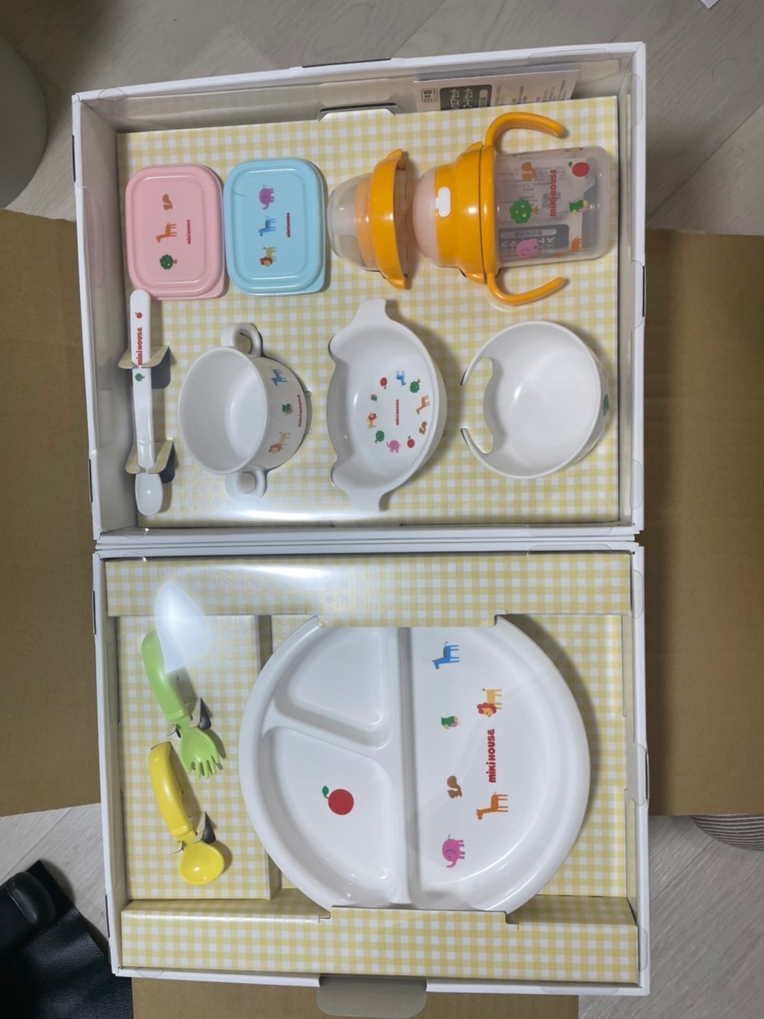 楽天市場】【ミキハウス】テーブルウェア7点セット かわいい ベビー