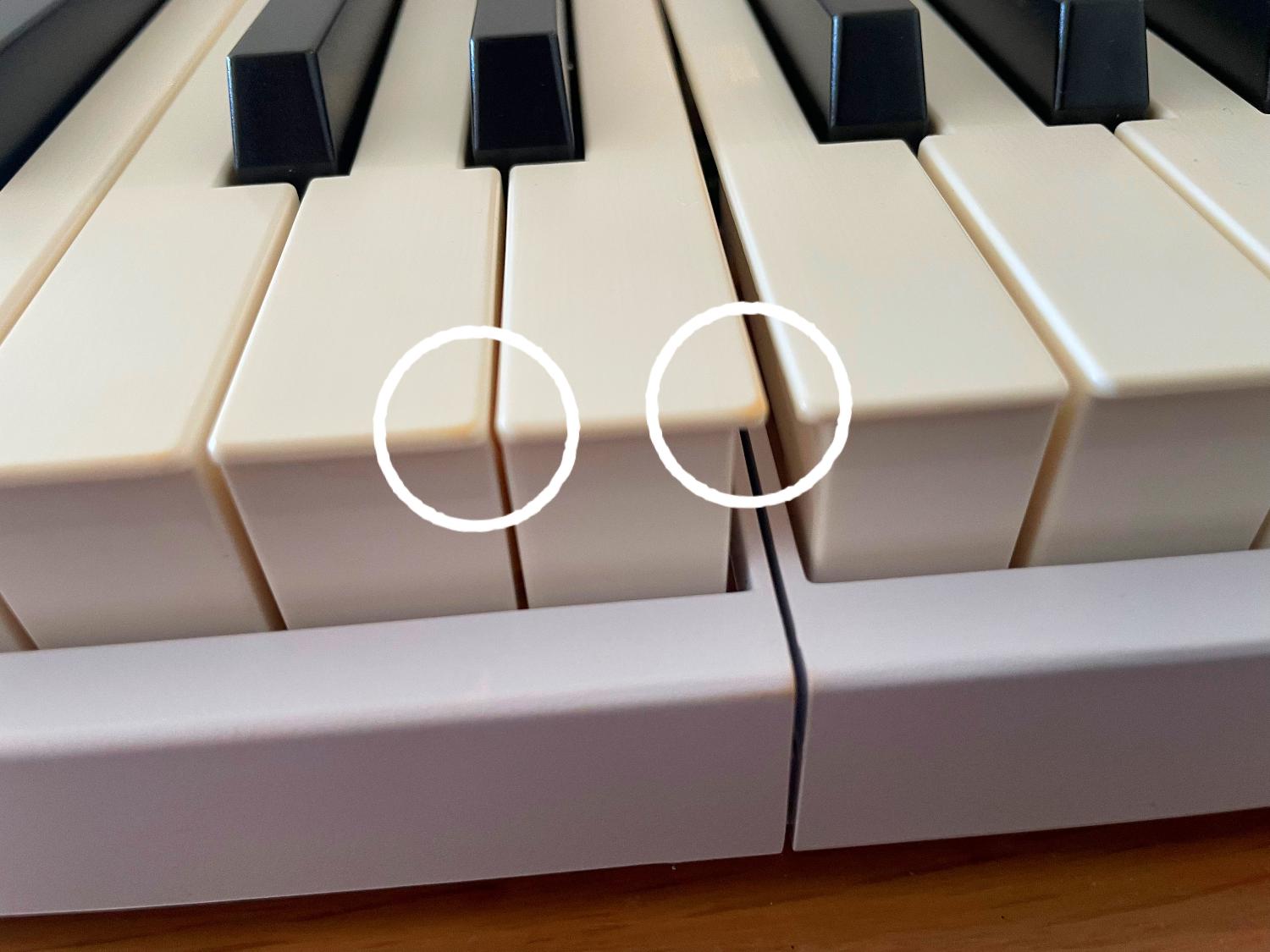 折りたたみ電子ピアノ カリーナ carina レビュー画像3