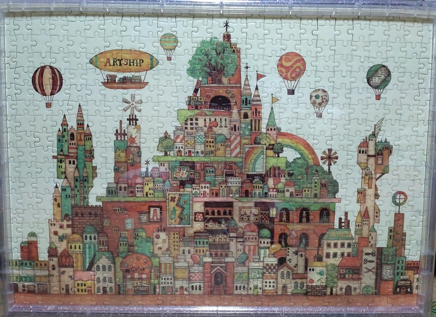 西村典子　パズル　500ピース　画材の王国 81T8jJT1xeL._AC_UL210_SR210,