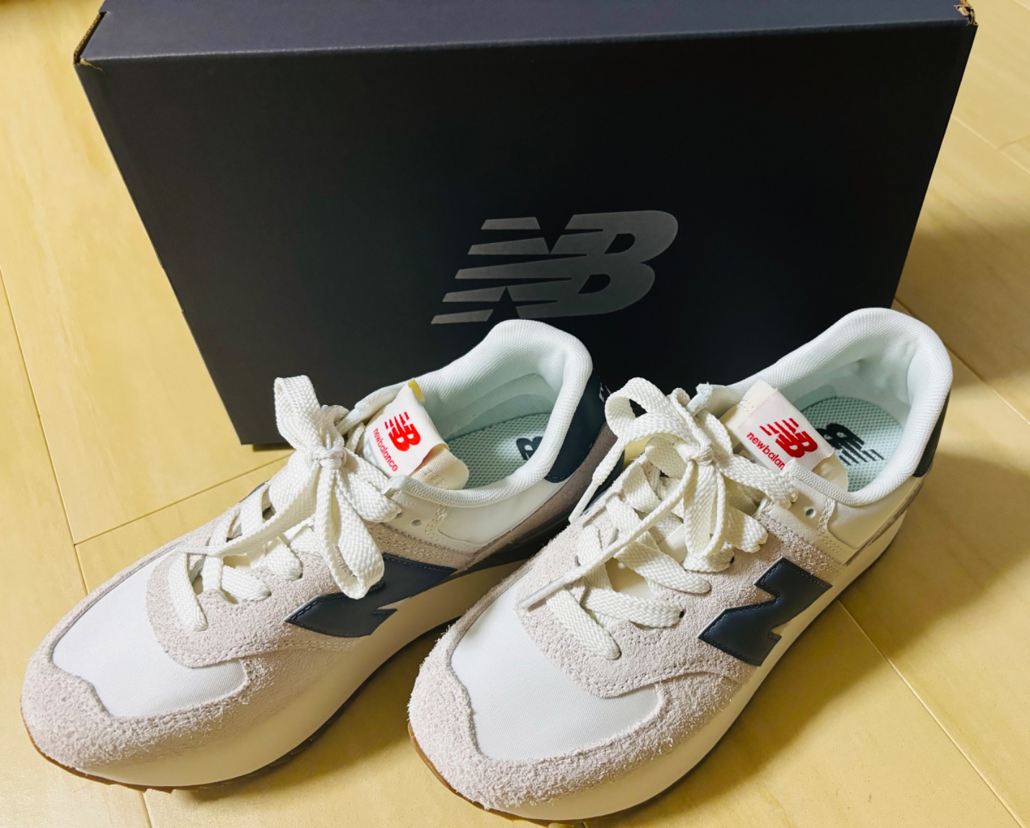 今週まで価格☆ニューバランス 574+ WL574Z QA 厚底スニーカー　箱付 New Balance ニューバランス 574+ WL574Z BJ B レディース ス