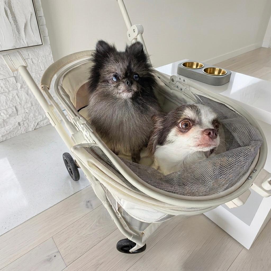 楽天市場】【楽天1位獲得】ペットカート 犬 カート 犬用カート 分離式