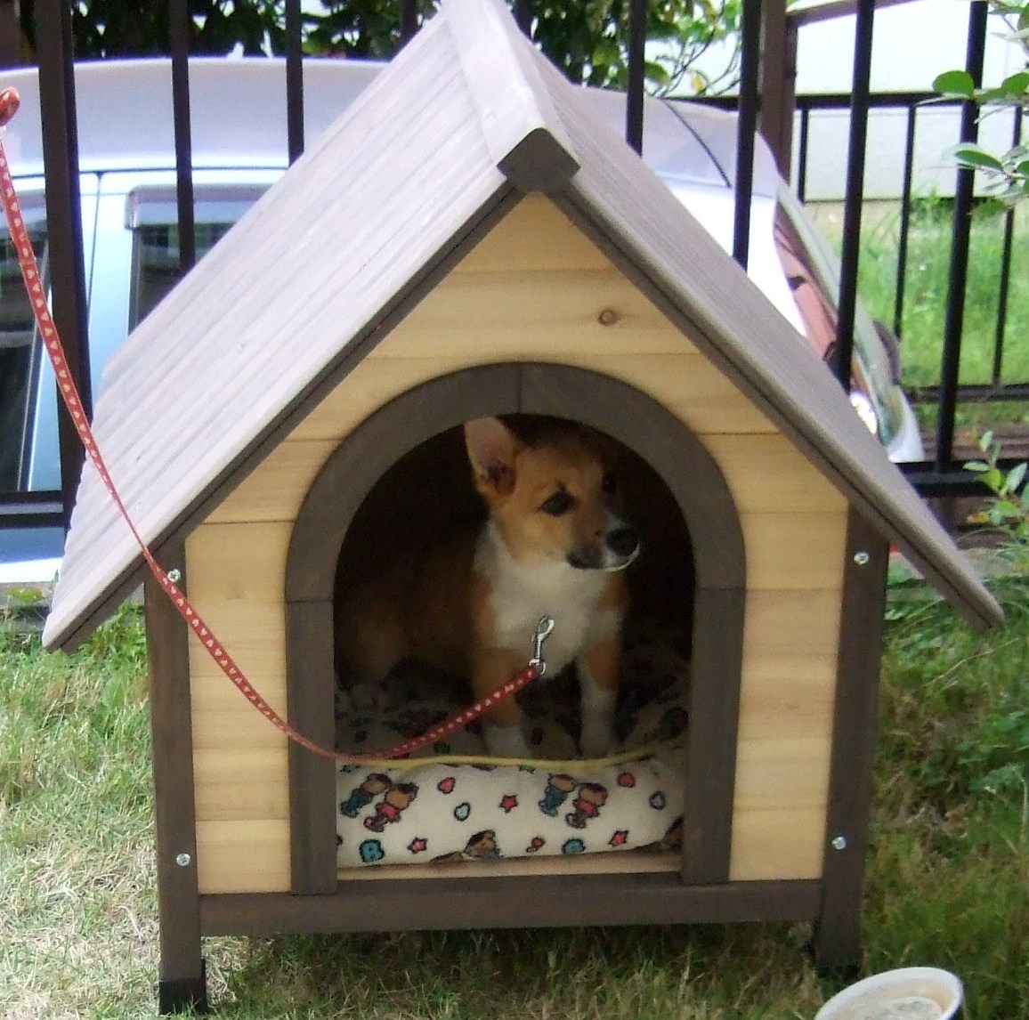 楽天市場】犬 小屋 屋外 中型犬 ウッディ舎 WDK-750 (体高約50cmまで
