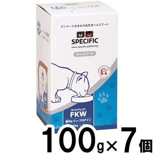 楽天市場】スペシフィック 猫用 療法食 FKW 低Na-リン-プロテイン 100g 