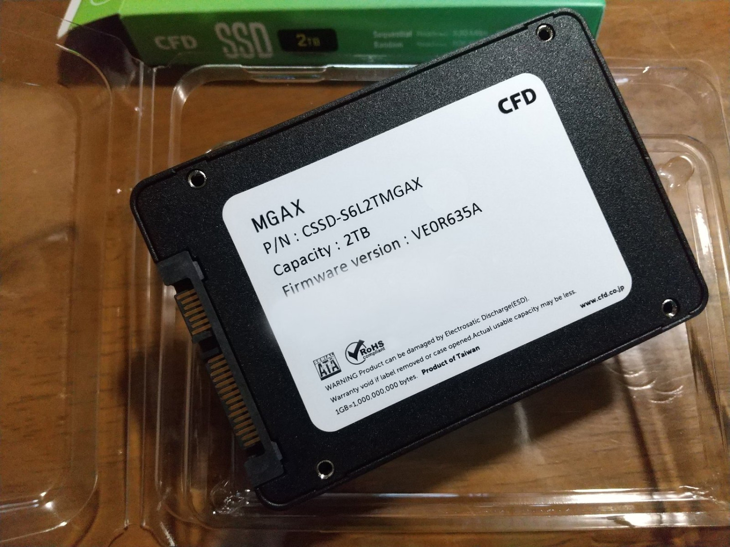 楽天市場】【CFD販売公式店】CFD MGAXシリーズ 3D NAND TLC採用