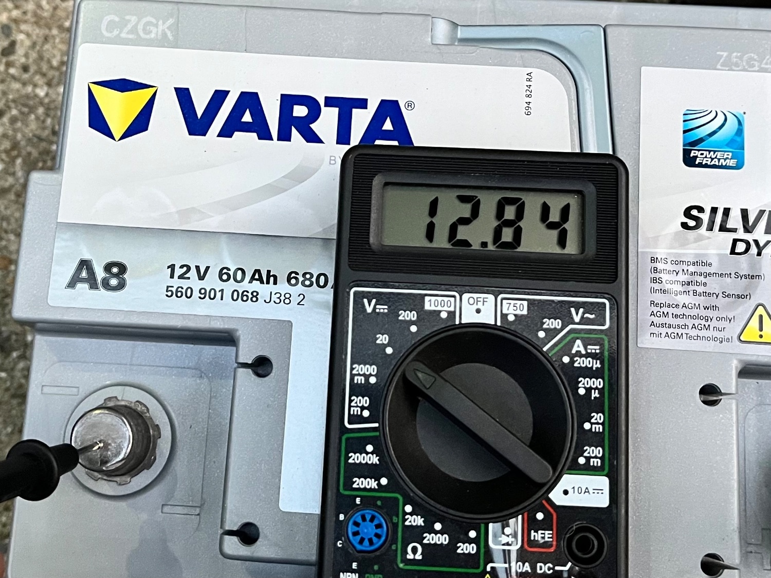 ドイツ製 VARTA バッテリー 560-901-068 A8(旧品番D52) 楽天市場】ドイツ製 VARTA バッテリー 560-901-068 A8(旧品番D52) AGM