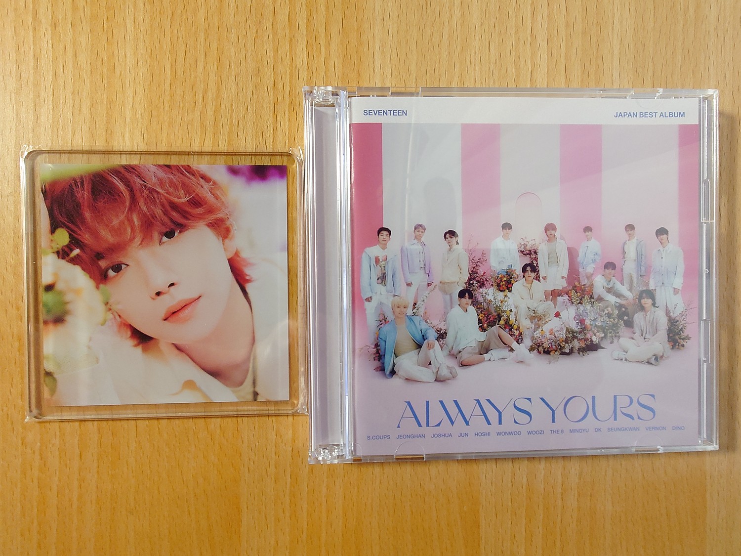 SEVENTEEN ALWAYS YOURS ジョンハン アクリルコースター JEONGHAN ジョンハン アクリルコースター ALWAYS YOURS