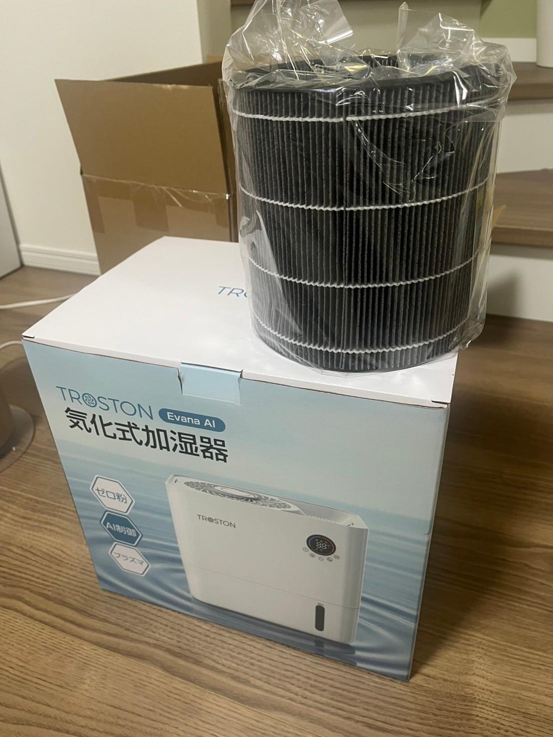 ＼クーポン+P10倍で8,910円／ 気化式加湿器 加湿器口コミ 加湿器レビュー レビュー画像2