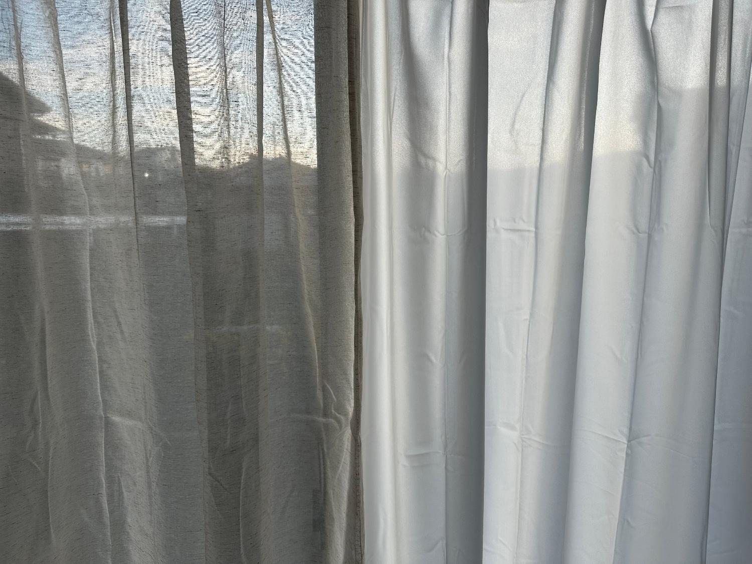 レースカーテン ミラーレースカーテン 外から見えない レビュー画像3