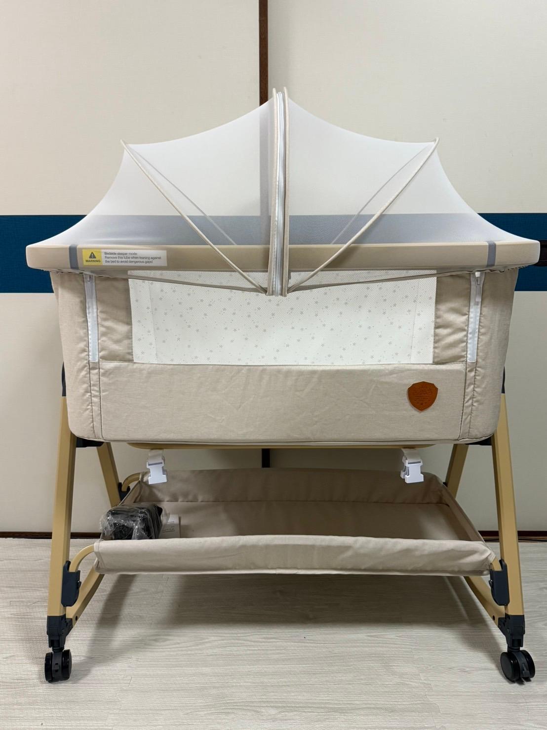 楽天市場】HZDMJ ベビーベッド 赤ちゃん 折りたたみ 添い寝ベッド