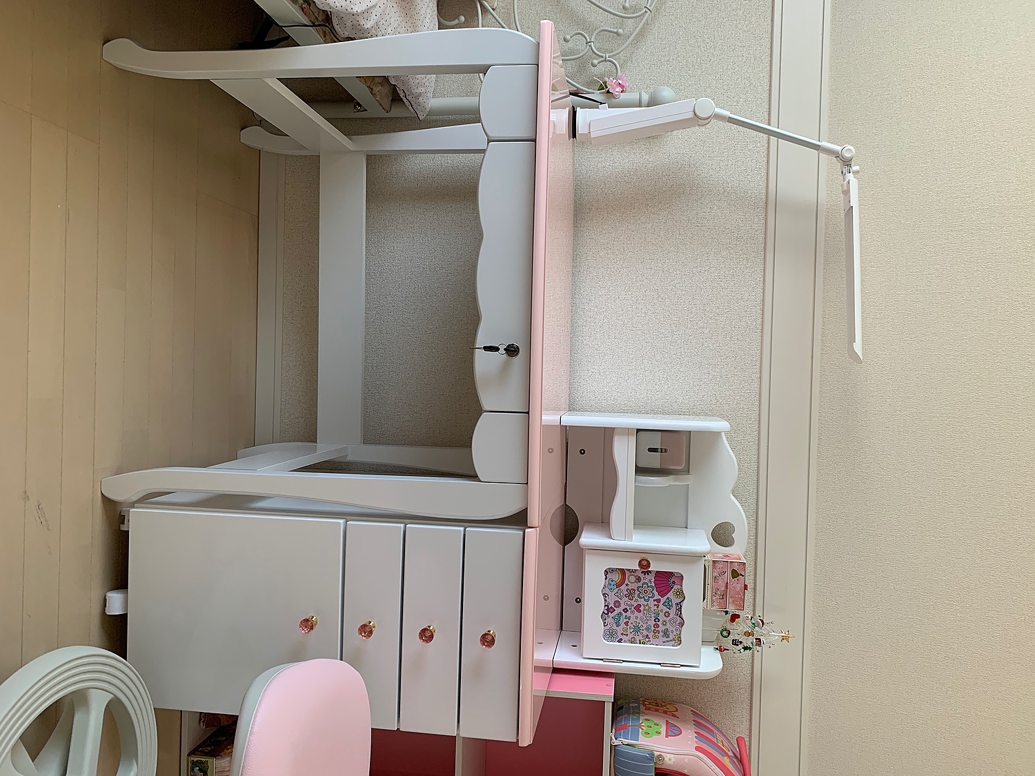 楽天市場】LEDライト付 天然木 女の子大好き お姫様系 ハート ユニット 
