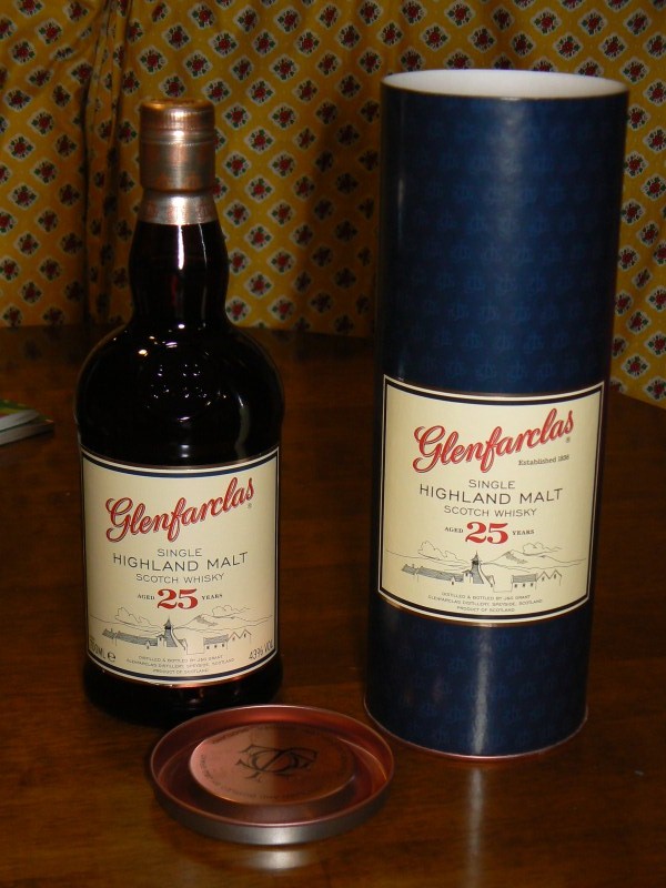 Glenfarclas 25年 シングルモルトウイスキー 700ml 43% Glenfarclas 25 Year Single Malt Scotch | Total Wine & More