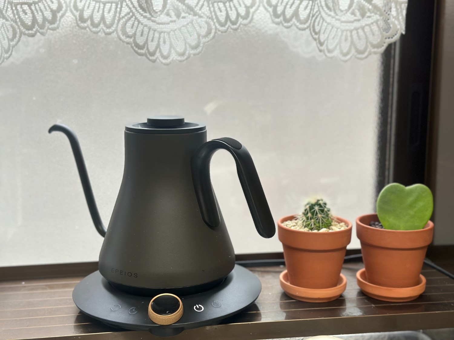 楽天1位・エペイオス EPEIOS ケトル 電気ケトル ドリップケトル コーヒーケトル コーヒーポット 電気ポット やか EPEIOSケトル エペイオスケトル 電気ケトルレビュー レビュー画像17