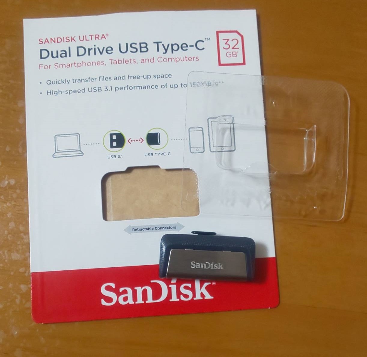 高品質】 32GB SanDisk サンディスク USBメモリー USB3.1対応 Type-C amp; Type-Aデュアルコネクタ搭載 R:150MB  s 海外リテール SDDDC2-032G-G46 メ nanocomp.fi