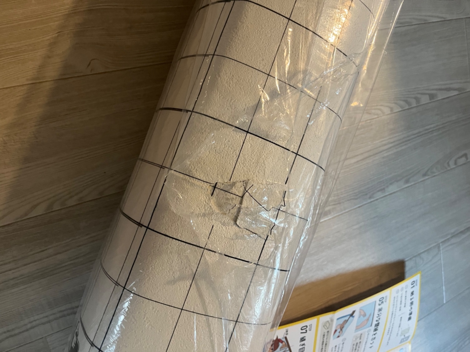 のり付き壁紙 壁紙DIY 壁紙口コミ レビュー画像12