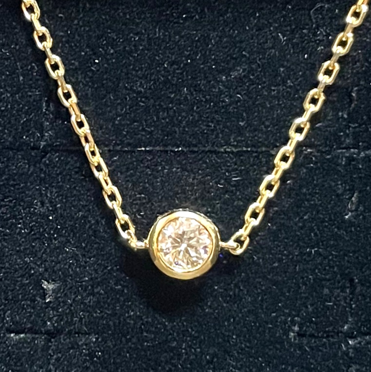 楽天市場】ダイヤモンド ブレスレット 一粒 K18 ゴールド 18金 18k 