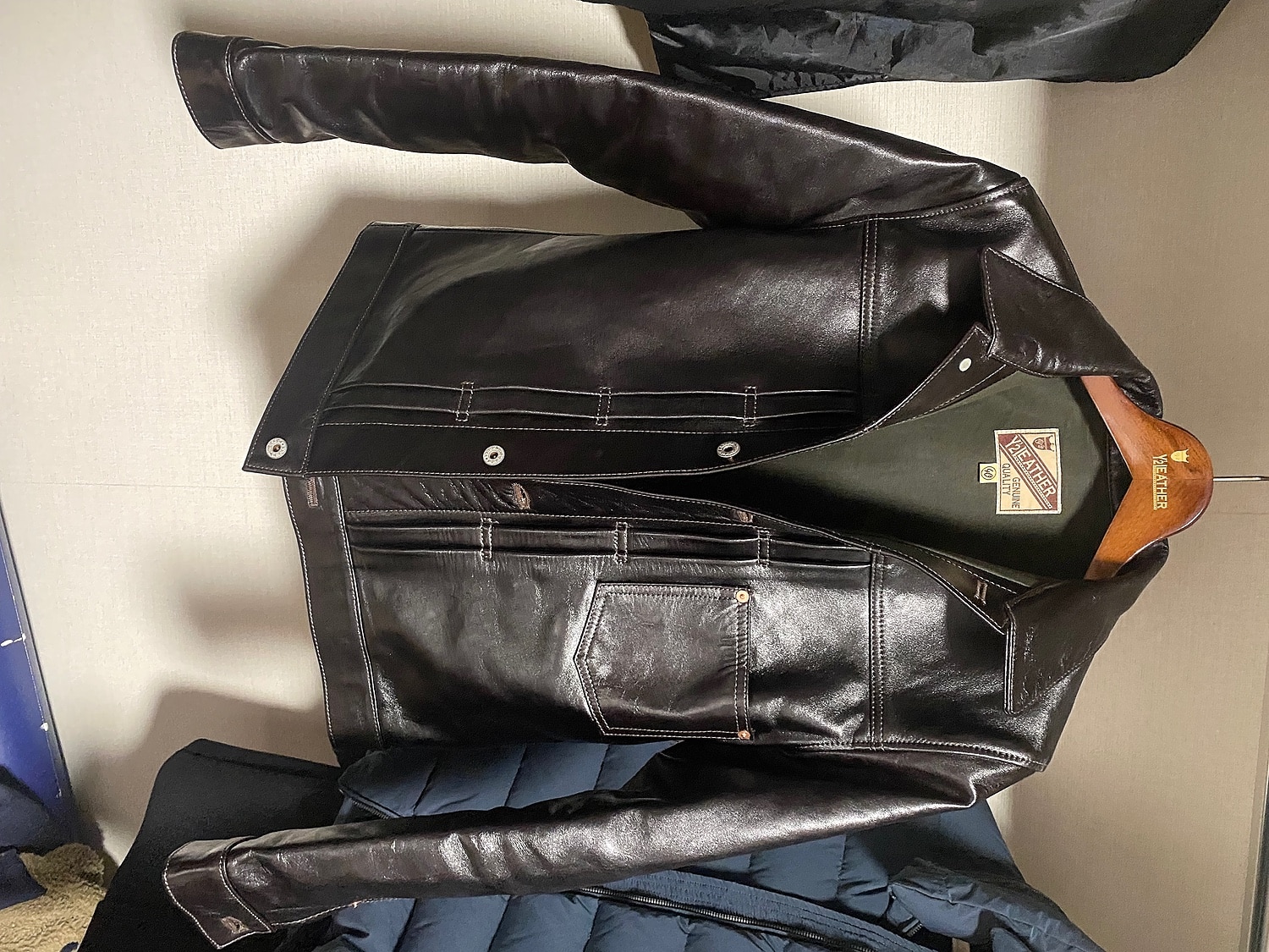 楽天市場】 Y'2 LEATHER （ワイツーレザー）ANILINE HORSE WWII JEAN