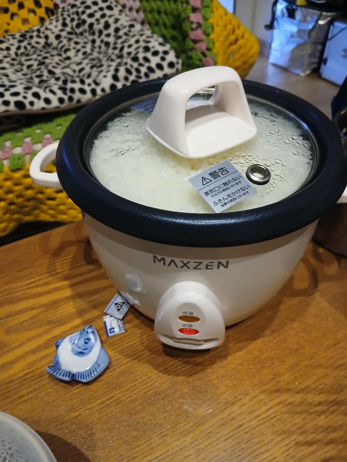 楽天市場】炊飯器 3合 マクスゼン MAXZEN MRC-TX301 3.0合 二人暮らし 楽天市場】炊飯器 3合 マクスゼン MAXZEN MRC-TX301 3.0合 二人暮らし
