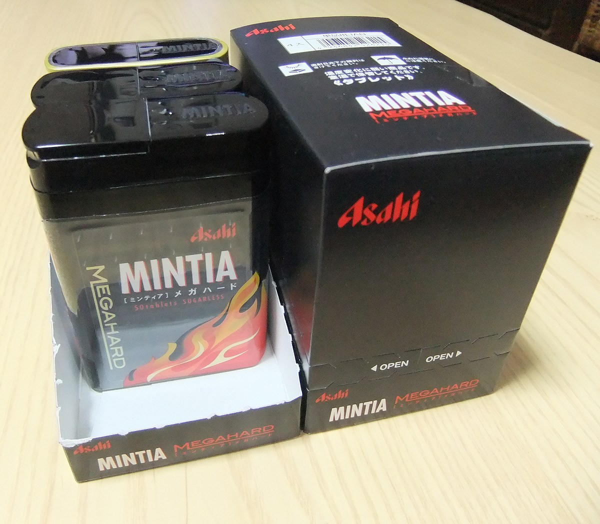 ミンティア メガハード MINTIA MEGAHARD 48個セット(1ケース） アサヒ