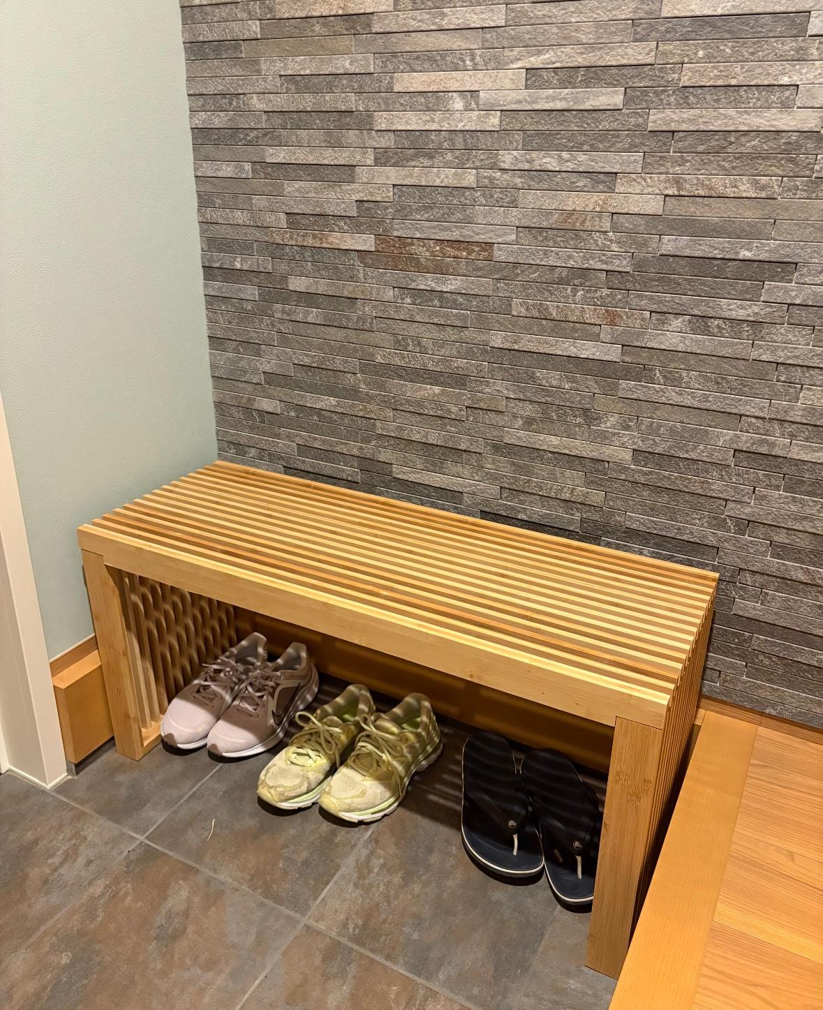 楽天市場】【新発売！限定価格】 竹製ベンチチェア 【インテリア雑誌