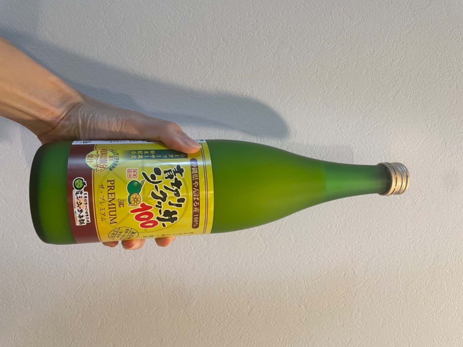 楽天市場】青切りシークヮーサー100プレミアム 720ml 1本