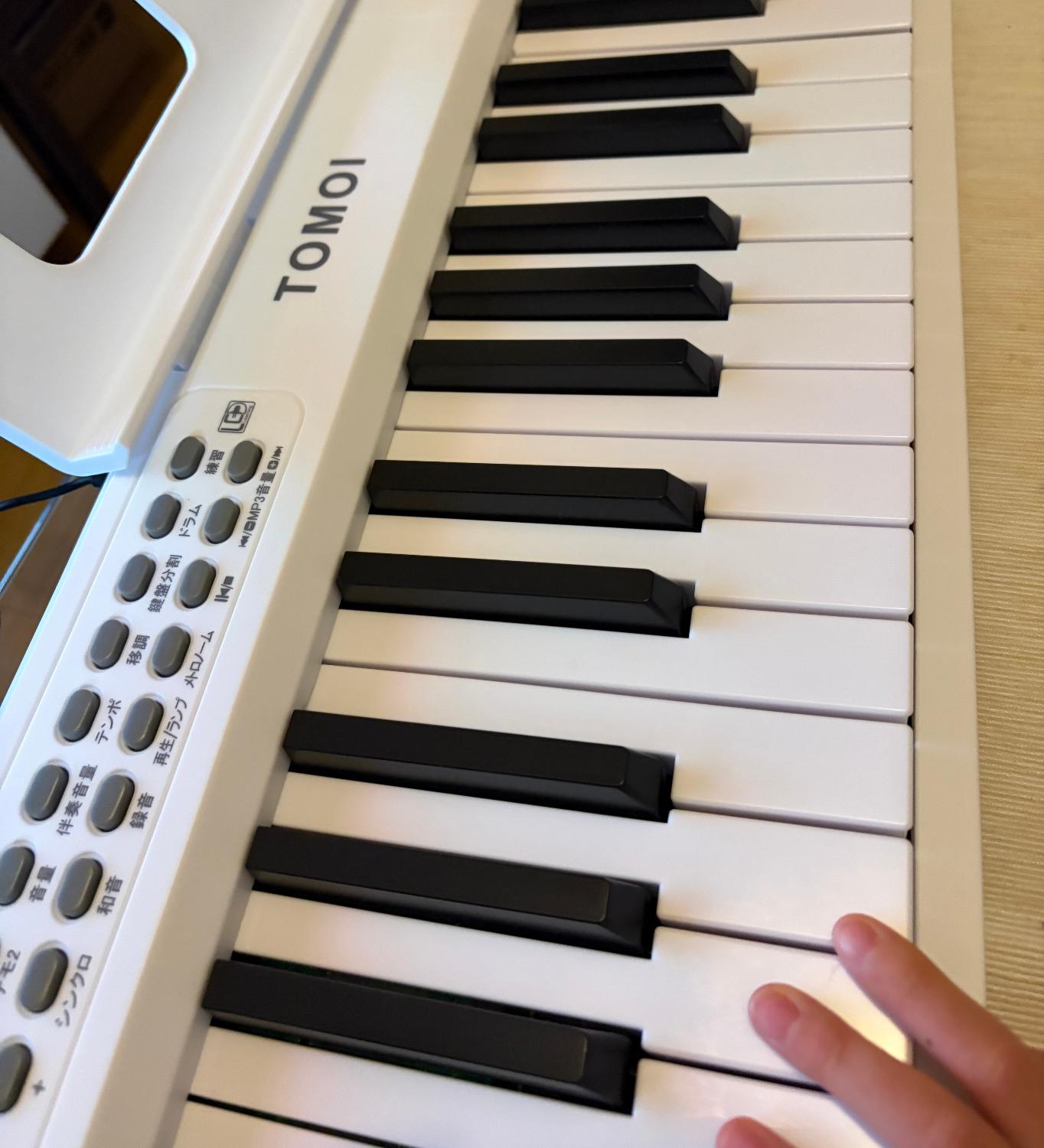 電子ピアノ 折りたたみピアノ 88鍵盤 レビュー画像3