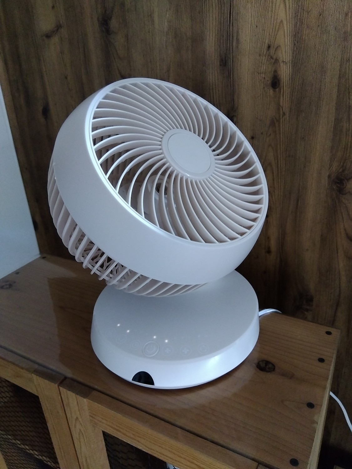 360°首振り サーキュレーター 扇風機 DCモーター リモコン付き 送料無料 サーキュレーターファン DCファン 36 サーキュレーター AND DECO Armonia レビュー画像8