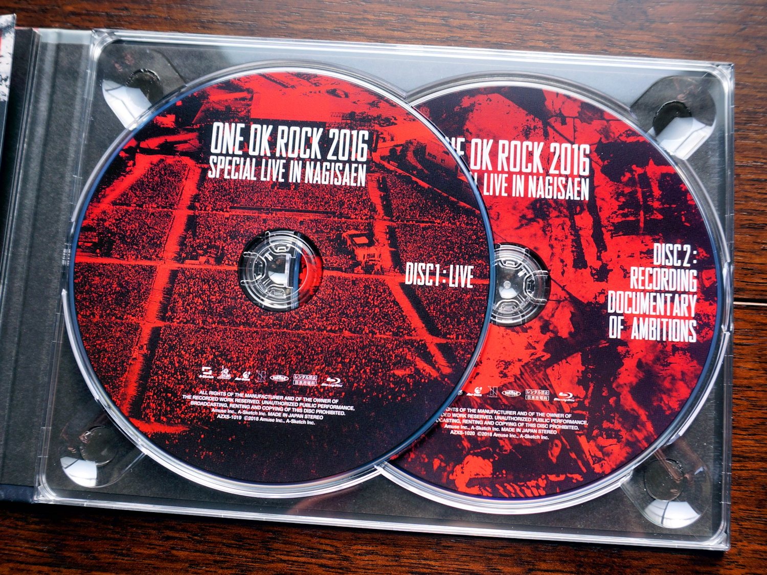 楽天市場】LIVE Blu-ray『ONE OK ROCK 2016 SPECIAL LIVE IN NAGISAEN