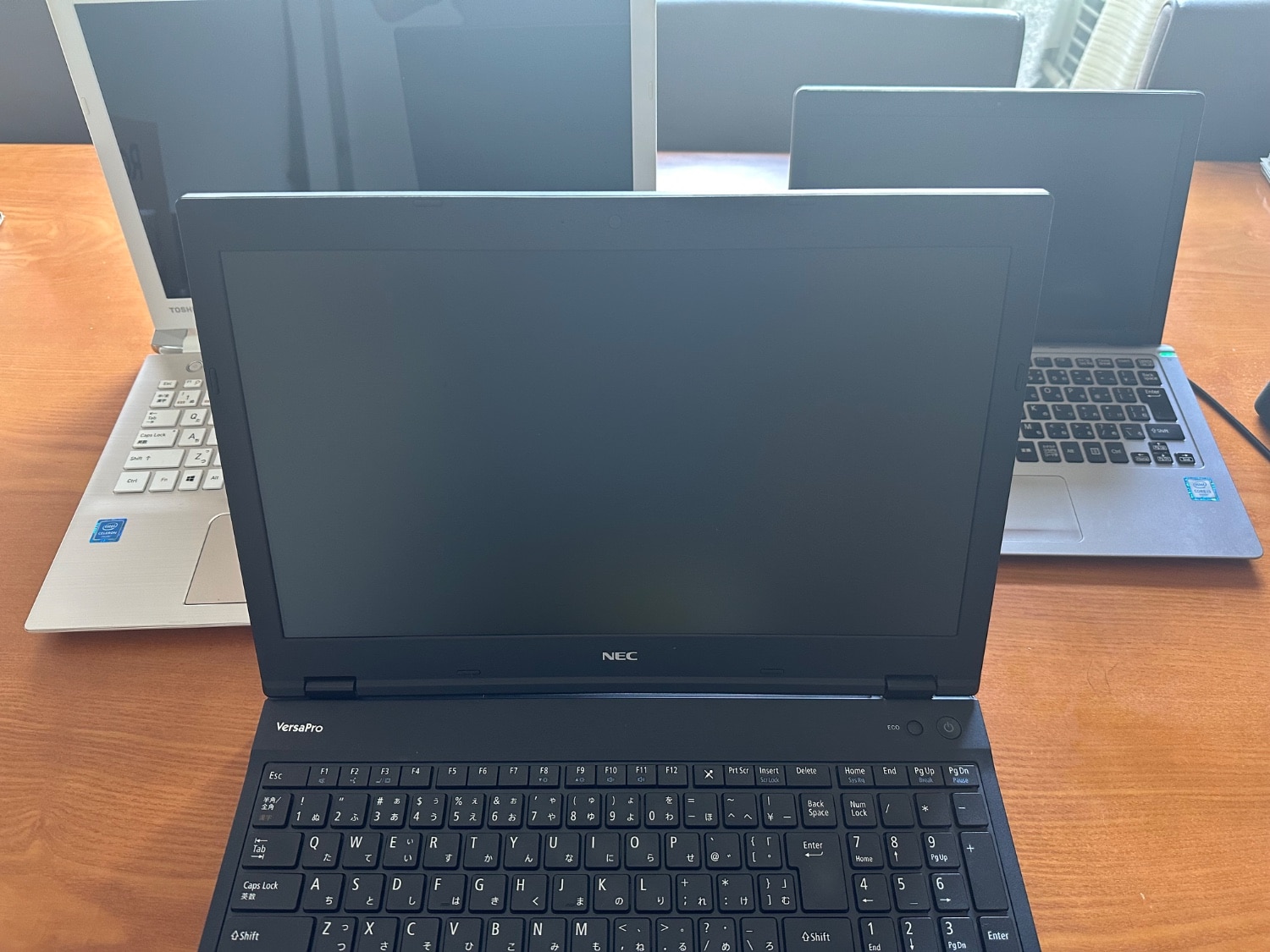 202 ポッキリ11,000円早い者勝ち✨設定済み✨NECブラックノートパソコン 20220705113335_516_.jpg