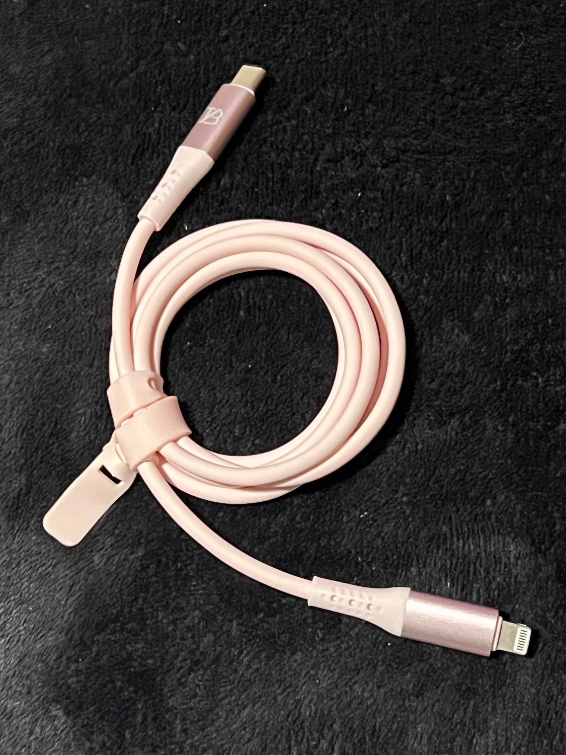 楽天1位 TYBシリコンケーブル iPhone充電ケーブル ライトニングケーブル レビュー画像5