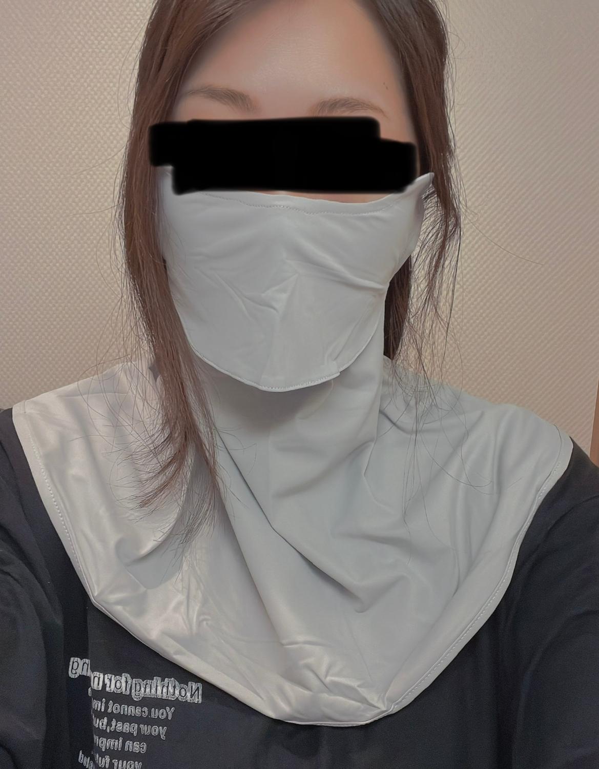 日焼け防止 フェイスカバー UV対策 レビュー画像6