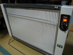 楽天市場】サンラメラ 1200W ホワイト 白 パネルヒーター セラミック